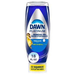 Dawn Platinum Ez-Squeeze Dishwashing Liquid Dish Soap - 18 fl oz - 1 of 4