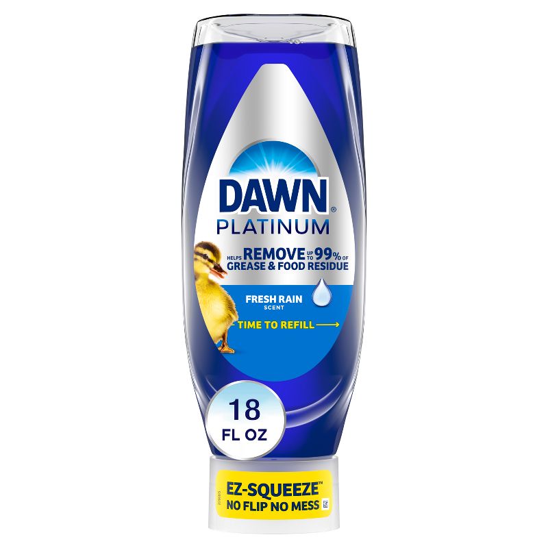 Dawn Platinum Ez-Squeeze Dishwashing Liquid Dish Soap - 18 fl oz, 1 of 24