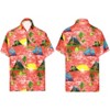 LA LEELA Men's Hawaiian Shirts Short Sleeve Button Down Shirt Mens Summer Shirts Casual Vacation Hawaii Island Shirts for Men Funny - 4 of 4