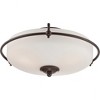 Quoizel Lighting Griffin 3 - Light Semi-Flush Mount in  Palladian Bronze - 4 of 4
