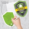 Big Dot of Happiness Lax to the Max Lacrosse Shaped Thank You Cards Party Thank You Note Cards with Envelopes Set of 12 - 2 of 4