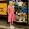 Mightly Girls Fair Trade Organic Cotton Solid 3/4 Sleeve Twirl Dress - 2 of 4