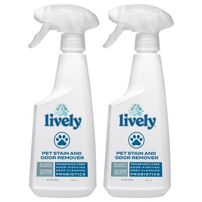 Lively Probiotic Pet Stain and Odor Remover - 2pk