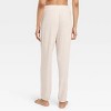 Women's Cozy Ribbed Jogger Pants - Auden™ - 2 of 3