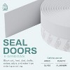 HOME INTUITION 45mm x 33ft Self Stick Silicone Door Seal Weatherstrip - 4 of 4
