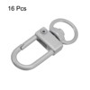 Unique Bargains DIY Craft Key Organization Lobster Claw Lanyard Swivel Clasps 1.3" x 0.51" 16 Pcs - 3 of 4