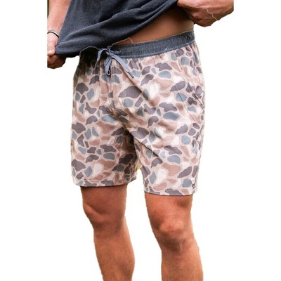 Burlebo Men's Athletic Workout Shorts With Built-in Liner