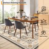 Modern Geometric Trellis Washable Area Rug - Non-Slip Low-Pile Indoor Carpet for Living Room, Bedroom, Dining Room & Office - 2 of 4