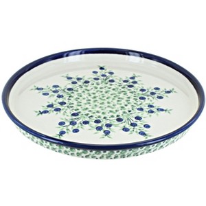Blue Rose Polish Pottery 524 Zaklady Torte Plate - 1 of 1