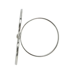 Unique Bargains Napkin Rings Faux Diamond Heart Stainless Steel 1 Pc - 1 of 3