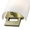 Livex Lighting Petite 1 - Light Wall Light in  Antique Brass - 2 of 4