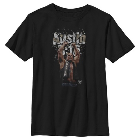 Junior's WWE Stone Cold Steve Austin 3:16 Shattered Glass T-Shirt