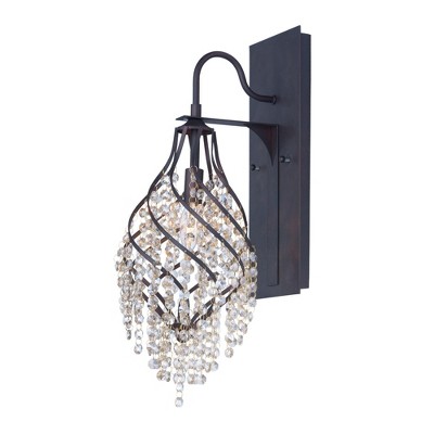 Maxim Lighting Twirl 1 - Light Wall Light in  Oil Rubbed Bronze