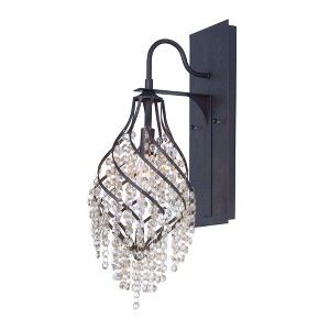 Maxim Lighting Twirl 1 - Light Wall Light in  Oil Rubbed Bronze - 1 of 1