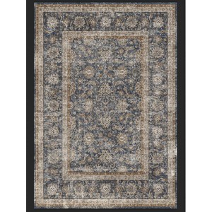 Coolmee Washable Area Rug for Living Room Non Slip Soft Rug Farmhouse Carpet Runner for Bedroom Office Nursery Playroom Dark - 1 of 1