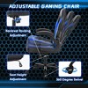Ergonomic Office Computer Home Gaming Desk Chair Adjustable PU Leather Racing Chair Flip-up Armrest For Christmas Furniture - 4 of 4