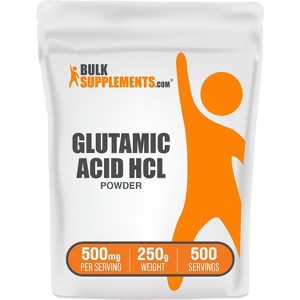 BulkSupplements L-Glutamic Acid HCl Powder - 1 of 4