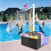 Pool Storage Bin - Outdoor Caddy w/Wheels for Toys, Floaties, Noodles, Towels & Life Vests, PE Rattan Design, Poolside Organizer - 2 of 4