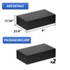 Black Metal DIY Cable Railing System Kit for Deck, Perfect for Modern Outdoor Spaces - 2 of 3