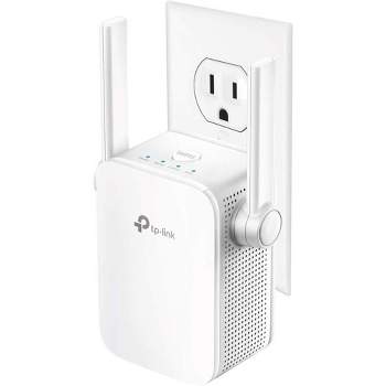 TP-Link AC1200 Wi-Fi Extender Up to 1200Mbps Dual Band Range Extender Extends Internet Wi-Fi to Smart Home & Alexa Devices White (RE305) (Refurbished)
