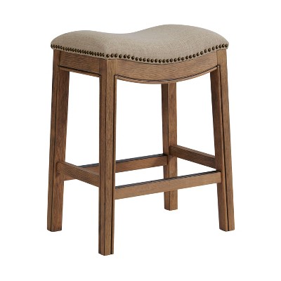 Williston Couner Height Stool w/Nail Heads