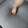 NicBex 59.5 Inch Linen Storage Loveseat Sofa,2-Seat Upholstered Sofa for Living Room,Small Space,Office,Apartment - 4 of 4