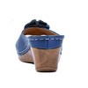 GC Shoes Sydney Flower Comfort Slide Wedge Sandals - 3 of 4