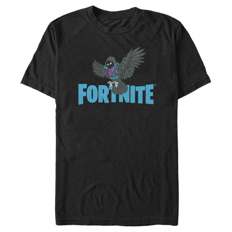 Men's Fortnite Raven Logo T-Shirt, 1 of 6