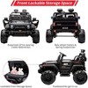 24V 2-Seater Kids Electric Car w/ Remote, Dual 120W Motors, 20" Wide Seat, 110LBS Capacity, LED/USB/FM for Ages 3+ - 4 of 4