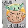 Star Wars The Child Fleece Half Zip Hoodie Toddler - 3 of 4