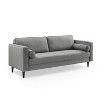MINIMORE Modern Style 81.5"W Zakari 3Seater Mid-Century Sofa - 3 of 4