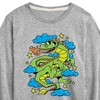 Boys' - Instant Message - I'm A Dragon In The Clouds Long Sleeve Graphic T-Shirt - 2 of 4