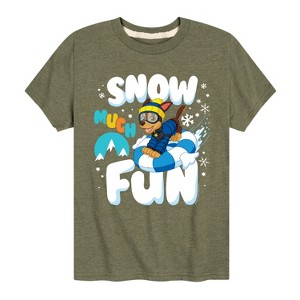 Boys' - Paw Patrol - Snow Much Fun Short Sleeve Graphic T-Shirt - 1 of 4