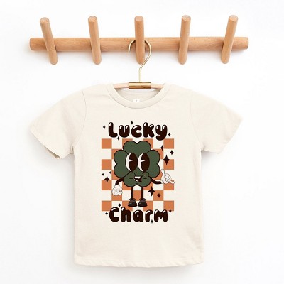 The Juniper Shop Lucky Charm Checkered Youth Short Sleeve Tee