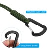 Unique Bargains Braided Wrist Polyester Keychain Badge Lanyard with Snap Hook 4 Pcs - 4 of 4