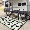 Lahome New Style Series Outdoor Plastic Straw Rug-Waterproof Reversible Mat for Patio, Backyard, Camping, RV Awning - 3 of 4