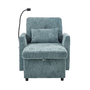 XINGHANZHENXUAN Multifunctional Lazy Sofa with Phone Stand & Storage for Living Room & Bedroom - 1 of 4