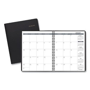 Monthly Planner, 8.75 x 7, Black Cover, 12-Month (Jan to Dec): 2025 - 1 of 4