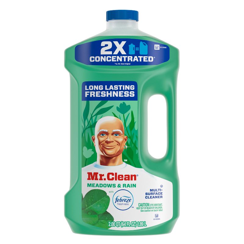 Mr. Clean Dilute Meadows &#38; Rain Multi-Surface Cleaner - 64 fl oz, 3 of 9