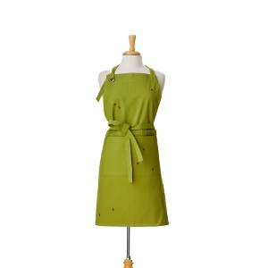 Tag Garden Path Green Cooking Apron - Everyday Kitchen Textile, Machine Washable, 30.24" L x 35" W - 1 of 1