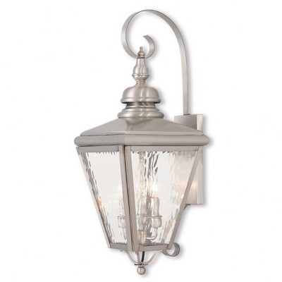 Livex Lighting Cambridge 3 - Light Wall Light in  Bronze