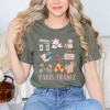 Simply Sage Market Women's Paris Travel Collage Short Sleeve Graphic Tee - 2 of 4