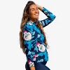 Calypsa Women's Long Sleeve Full-Zip UPF 50+ Nora Swim Top - 3 of 4
