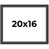 PosterPalooza | Linear Black Picture Frame - UV Acrylic, Backing Board, Hanging Hardware Included - 2 of 4