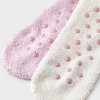 Women's 2pk Cozy Liner Socks - 4-10 - 3 of 3