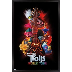 Trends International DreamWorks Trolls 2 - One Sheet Framed Wall Poster Prints - 1 of 4