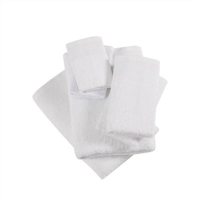 6pc Galveston Bath Towel Set White - Laura Ashley