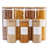Talented Kitchen 144 Pantry Labels for Containers for Food Storage, Preprinted Gold All Caps Fine Line on Matte White Vinyl Stickers - 4 of 4