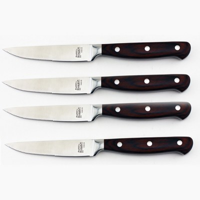 BergHOFF Pakka 4Pc Stainless Steel Steak Knife Set