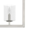Hunter 48" Kerrison Ceiling Light Brushed Nickel Finish - 6 Bulb Chandelier for Modern Farmhouse Style - 4 of 4